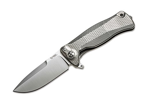 LionSteel SR-11 Titan Taschenmesser Grau, Klingenlänge: 9,4 cm, 01LS104 Cover