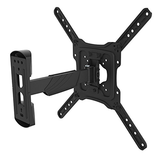 RHOMBUTECH - TV Wandhalterung | stufenlos schwenkbar | neigbar | für TV LCD LED 3D Plasma 23"-55" [58cm-140cm] | universell passend für alle TV Hersteller | VESA max. 400x400 Cover