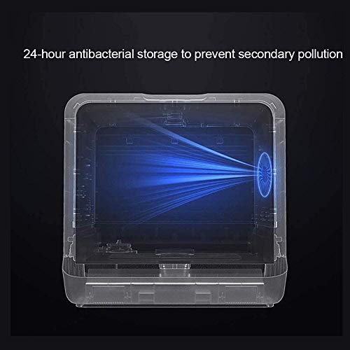 Tafelmodel Vaatwasser Compact Draagbaar Aanrecht, Ingebouwd, Met 6 Couverts, Antibacteriële Opslag, Met Fruit- En… - Image 6