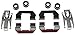 ACDelco Gold 18K1012X Front Disc Brake Caliper Hardware Kit with Clips and Bushings