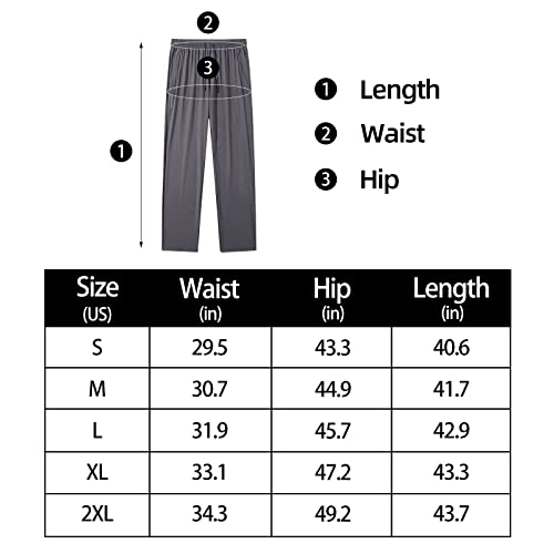 Ancient Star Mens Quick Dry Sweatpants With Zipper Pockets Lightweight Open Bottom Athletic Jogger Pants For Workout Running(As85101Gray Xl) #TOP6