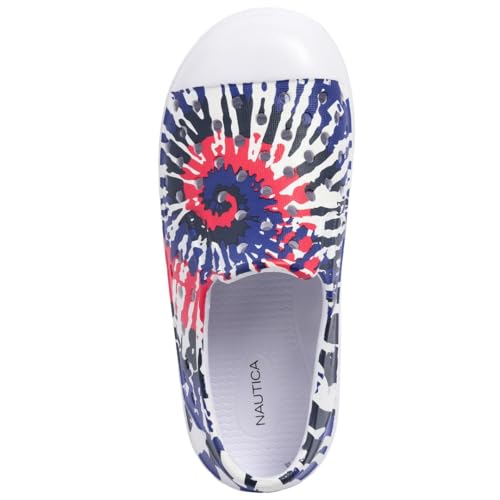 Nautica Kids Waterproof Slip-On Shoes with Holes for Boys & Girls – Lightweight EVA Sandals, Quick-Dry, Breathable for Beach, Garden, Swim Toddler/Little Kids4