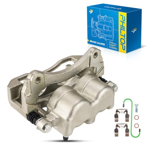 Image of PHILTOP Front Left Brake Caliper for Ford Ranger Explorer Sport Trac | Front Left Caliper for 2003-2011 Ranger, Explorer, Mountaineer, B-Series. Replaces OE 18B4759, 1L5Z2B121BA