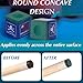 Kmise Professional Pool Cue Chalk, 12 Cubs / 48 Cubs, with Storage Box, Fine Powder, 4 Colors, Billiard Cue Chalk Suitable for Each Cue Tip Size (Cyan, 48 Pack)