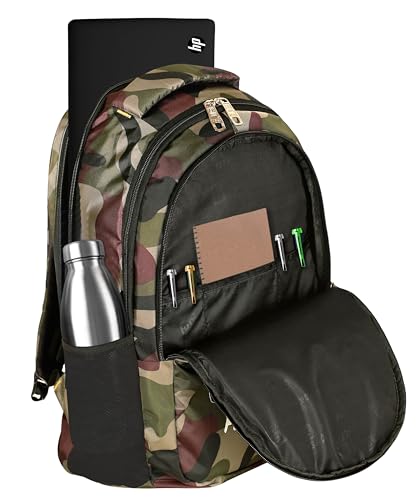 Image of FLYSACK 40 Litres Large Laptop Backpack Army Military And Jungle Design School College Travel Bag Office Bag For Unisex (Multicolor)