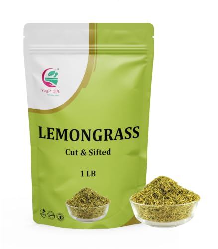 Yogi's Gift&reg; Dried Lemongrass 1 LB | Cut & Sifted Loose Leaf Herb