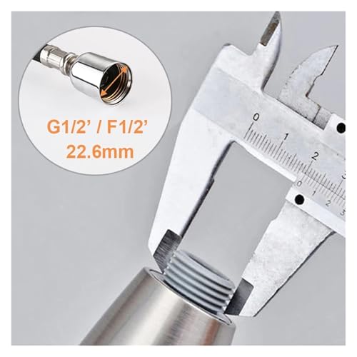 Cabezal de grifo de cocina con doble chorro y boquilla ducha G1/2 5
