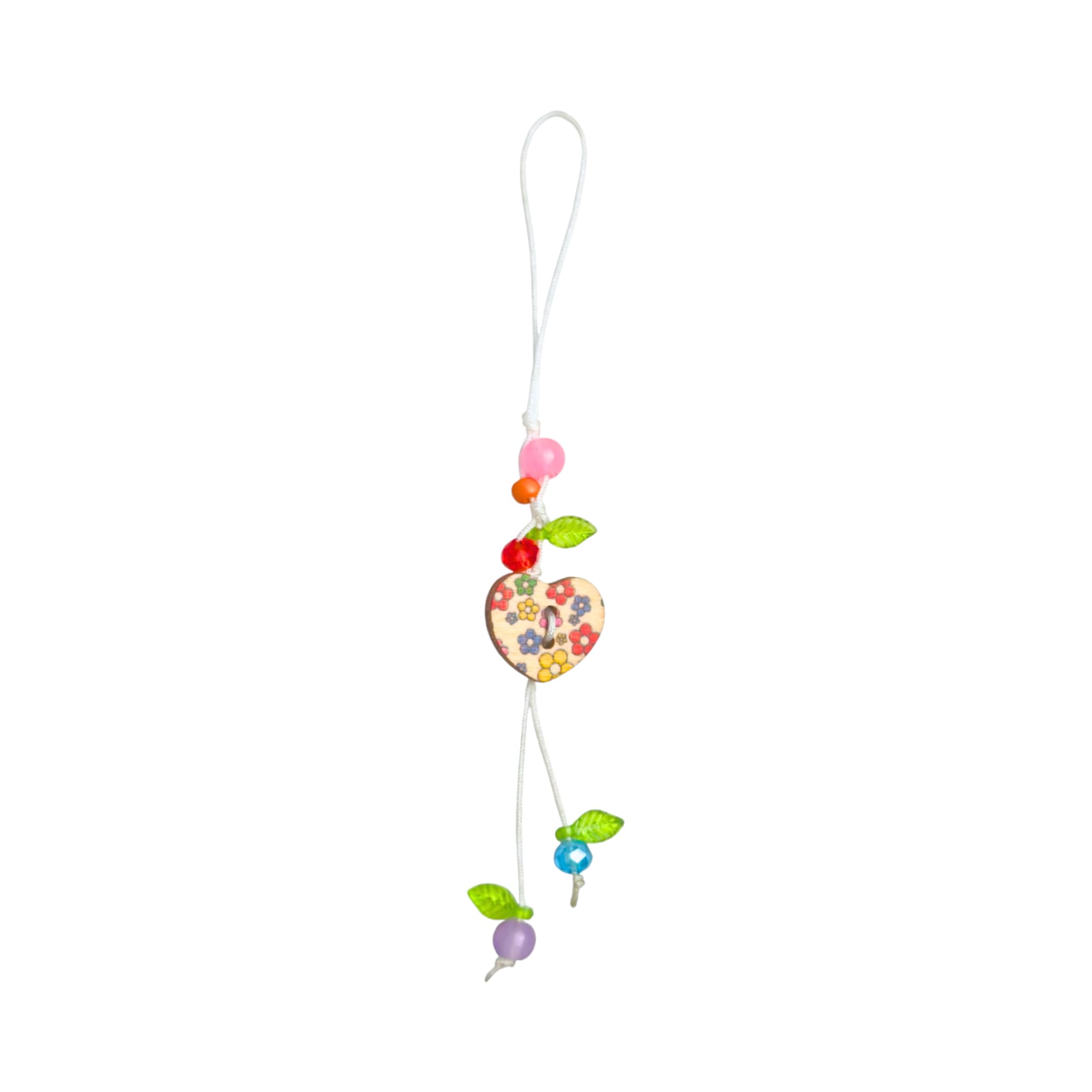 Cute Phone Charm Strap | Beaded Phone Chain for Girls & Women | Colorful Wrist Strap Keychain for Mobile, Bags & Accessories | Trendy Gift Item-image-11