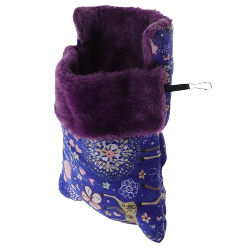 BESPORTBLE Haustier Schlafsack Für Hamster Warmes Baumwollbett Winterbett Für Kleine Tiere Schlafbeutel Für Käfig Zubehör