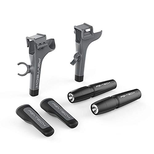 Preisvergleich Produktbild Favrison LED-Fahrwerk für DJI Mavic 2 Zoom, erweiterte Scheinwerfer NachtBeleuchtung UnterStützung und BeinSchutz für DJI Drone (4pcs + 2 PCs)