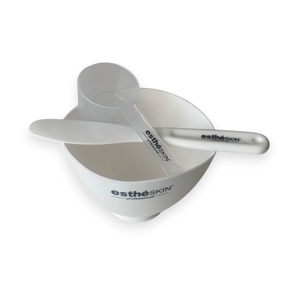 Peel Off Type Modeling Mask Powder for Facial, Skin Care, Professional Size, 35oz (2.2Pound) 1kg, 1 pack with 3pcs Mixing Bowl Set (105.Hyaluronic Acid)