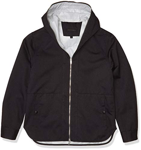 John Varvatos Star USA Men's George Water Repellent Jacket, Navy, M