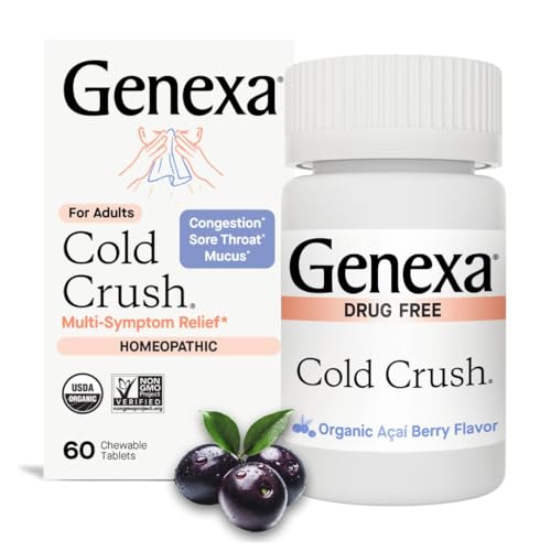 Genexa Cold Crush | Multi-Symptom Cough & Cold...