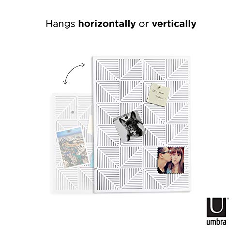 Umbra 470790-660 Trigon, Wall Mounted Bulletin Board, Magnetic Board thumb #3