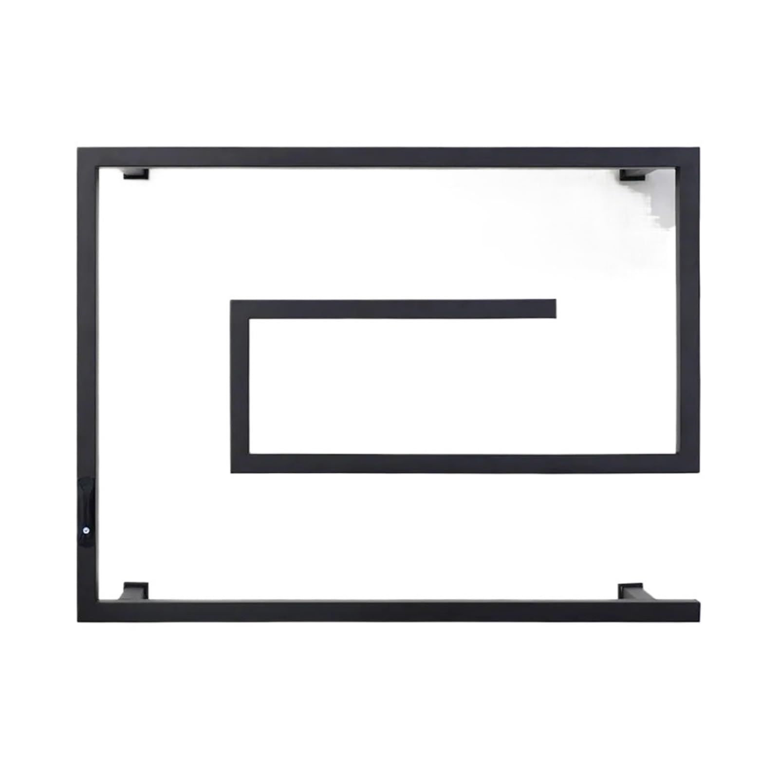 Scaldasalviette impermeabile in acciaio inossidabile antiruggine | Modern wall mounted heating rack with fast drying performance for bathroom use