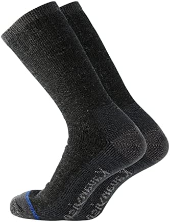 Men's Merino Wool Hiking Socks Breathable Athletic Crew Thicken