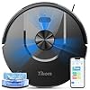 Tikom Robot Vacuum and Mop Combo, 6000Pa Automatic Robotic Vacuum Cleaner, Smart Mapping, 150 Min Max, Ideal for Pet Hair, Hardfloors, Carpets, Home(L8000 Pro)