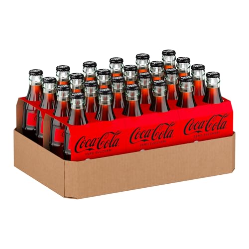 All'interno della confezione: 24 bottiglie da 200ml di Coca-Cola Zero Zuccheri, da stappare in buona compagnia, durante i pasti o davanti ad un film o ad una partita