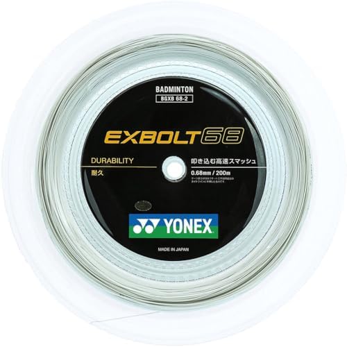Amazon | ヨネックス YONEX バドミントンガット・ストリング EXBOLT 68 