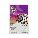 Kanye Poster West, Abschluss, Leinwand, Poster, 