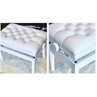 TEmkin Banc de Piano réglable en Hauteur, Tabouret de Piano en Bois Massif, Coussin de Plaisir, équipé de Patins antidérapants sur Les Pieds - Les Beatles, Paul McCartney, John Lennon, RIngo Starr, George Harrison TEmkin Banc de Piano réglable en Hauteur, Tabouret de Piano en Bois Massif, Coussin de Plaisir, équipé de Patins antidérapants sur Les Pieds – Image 6