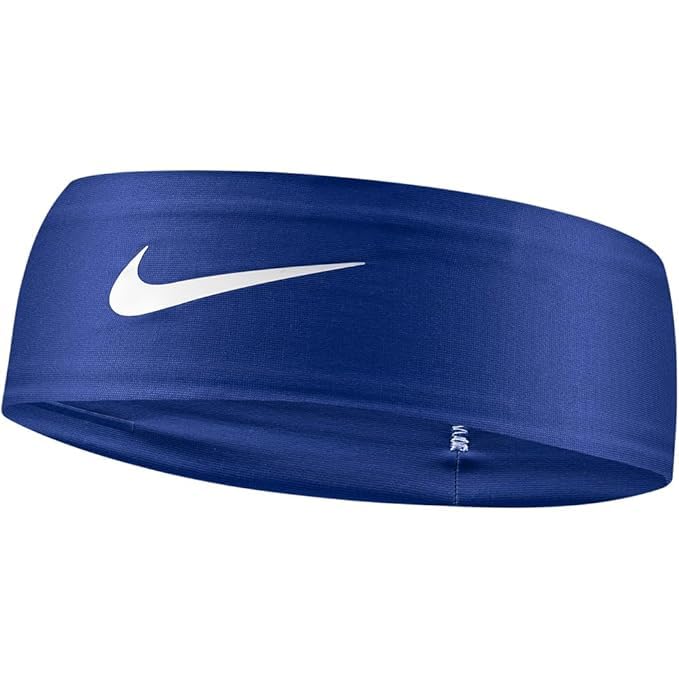 Nike DRI-FIT FURY Classic Headband Game Royal/White/White Headband 1