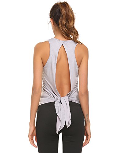 tie back workout top