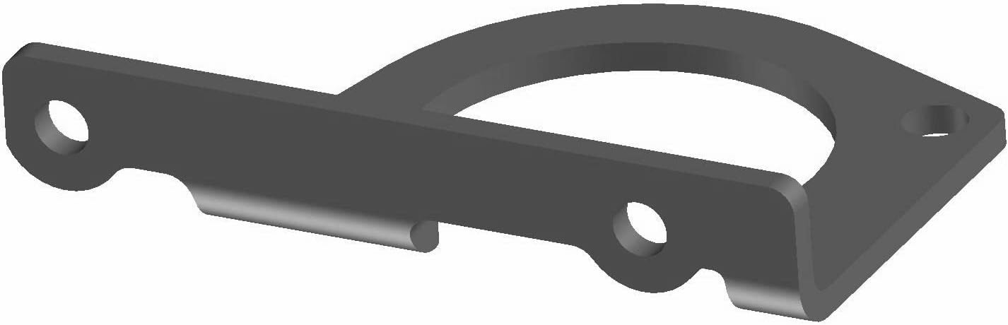 Polaris Snowmobile Plated Starter Bracket, Front, Genuine OEM Part 5257396, Qty 1