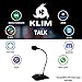 immagine 4KLIM™ Talk Microfono USB PC e PS4 – Microfono da Scrivania Omnidirezionale a Condensatore – Vasta Compatibilità – Plug & Play – Audio Professionale ad Alta Definizione - Nero - Nuova Versione 2020
