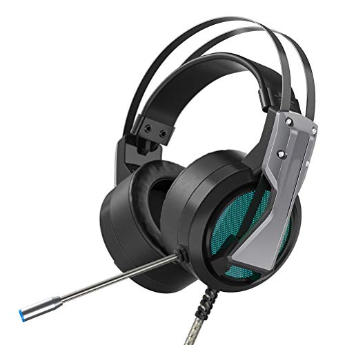 Yourshi Gaming-hoofdtelefoon Met Microfoon 7.1 Surround Sound Geluidsisolerend Game Headset Gaming Voor Computer PC Voor PS4 - Afbeelding 3