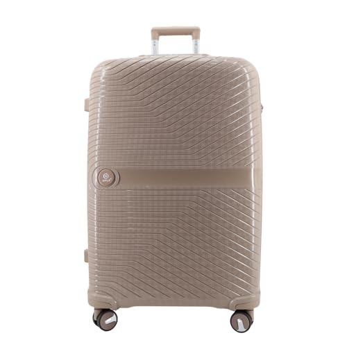 🧳 Formato Large capiente – Valigia trolley L da 75x50x30 cm, ideale per viaggi lunghi, vacanze, trasferte prolungate e soggiorni in cui serve più spazio per abiti, scarpe e accessori.