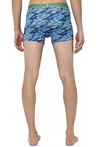 Image of Peter England Men's Cotton Blend Regular Fit Printed Trunks
