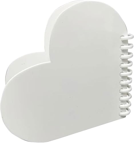 Abaodam Marco de fotos en forma de corazón sublimación libro de fotos DIY artesanía sublimación marco de imagen banco libro de recortes corazón