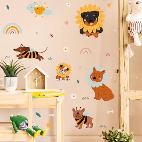 Vinilo Decorativo para Pared de Cachorro para Niños