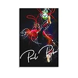 WQBYDS Poster und Drucke 30 * 50cm Senza Cornice Paul Pogba 
