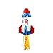 Trendario Pinata Rakete, Ideal zum Befüllen mit Süßigkeiten und Geschenken - Piñata für Kindergeburtstag Spiel, Geschenkidee, Party, Hochzeit