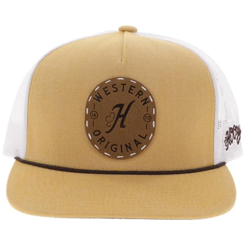 Image of HOOEY Spur Adjustable Snapback Hat - High Profile 5-Panel Breathable Mesh Baseball Cap, Trucker Hat for Men and Women