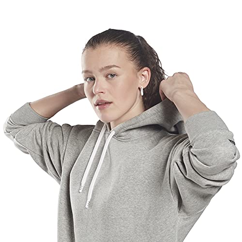 Core 10 By Reebok Women's Oversized Hoodie, Medium Heather Grey, X-Large #TOP4