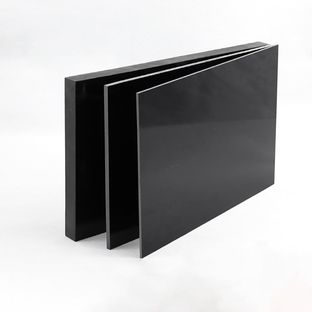 Płyta polioksymetylenowa POM czarna 3mm-30mm 200x200mm Inżynieria Motoryzacja Przemysł(3mm Thickness)