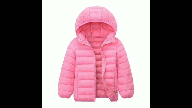 Giubbino Invernale Giacca Invernale Bambina Piumino Imbottito