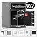 2.8 CUB Drop Safe for Business, Electronic Safe Box with Digital Combination and Anti-Fishing, Depository Safes with Fireproof Waterproof Document Bag, Security Safe for Slips Expense Office Home