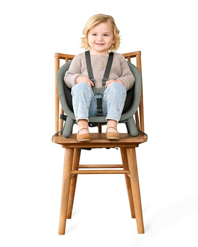 Image of Skip Hop Baby High Chair 4-in-1 Convertible High Chair, EON, Thyme