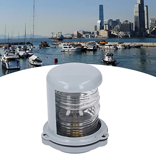 Feu de mât de signalisation blanc de qualité marine haute résistance Haofy 24V - 3
