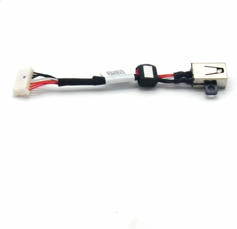 Padarsey Replacement DC Power Jack Socket in Cable with Wire Harness Compatible for Dell XPS 15 9550 P56F Precision 5510 Series 064TM0 64TM0 AAM00 DC30100X300