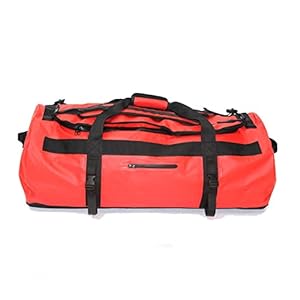 Hiking Daypacks Outdoor Swimming Waterproof Bag Fishing Dry Bag Camping Fitness Sailing Water Resistant Bag Trekking River Shoulder Ocean Pack (Color : Red90L)