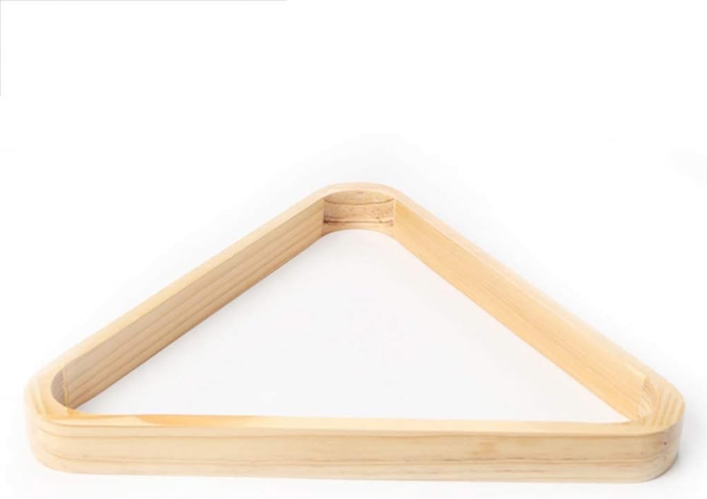 Triangle Ball Rack Solid Wood,Pool Table Triangle Thick, 52.5Mm/57. 2Mm,Pool Triangles Strong and Durable