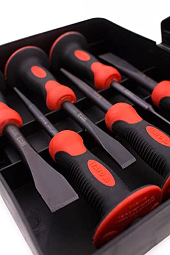 CHISEL AND PUNCH SET 6PCS