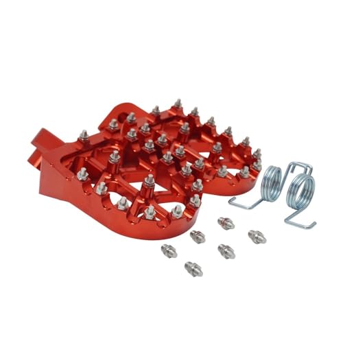 Pédales de Moto en Aluminium Repose-pieds Passager Arrière pour TW200 PW50 CR