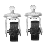 2 Ruote Girevoli Con Cric Per Martinetto Da Pavimento - In Acciaio, Capaci 4 Tonnellate, Per Spostamento Facile Del Martinetto - 13