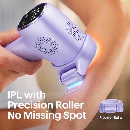 Image of Wavytalk IPL Laser Hair Removal,Bare It with Precision Roller for Full Body
